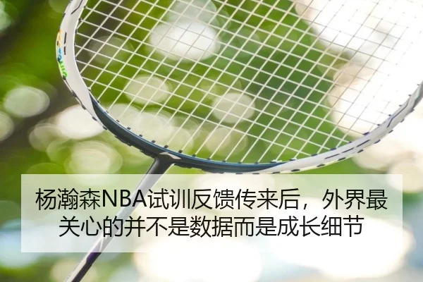杨瀚森NBA试训反馈传来后，外界最关心的并不是数据而是成长细节